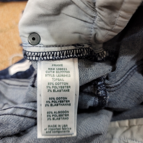 FRAME Le Skinny De Jeanne Skinny Jeans Raw Hem 27 - Picture 4 of 6